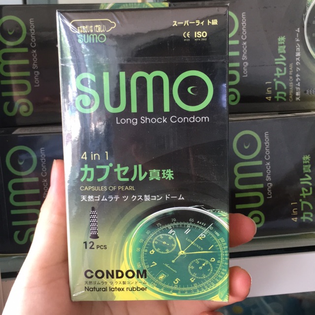 Bao cao su sumo 4 in 1