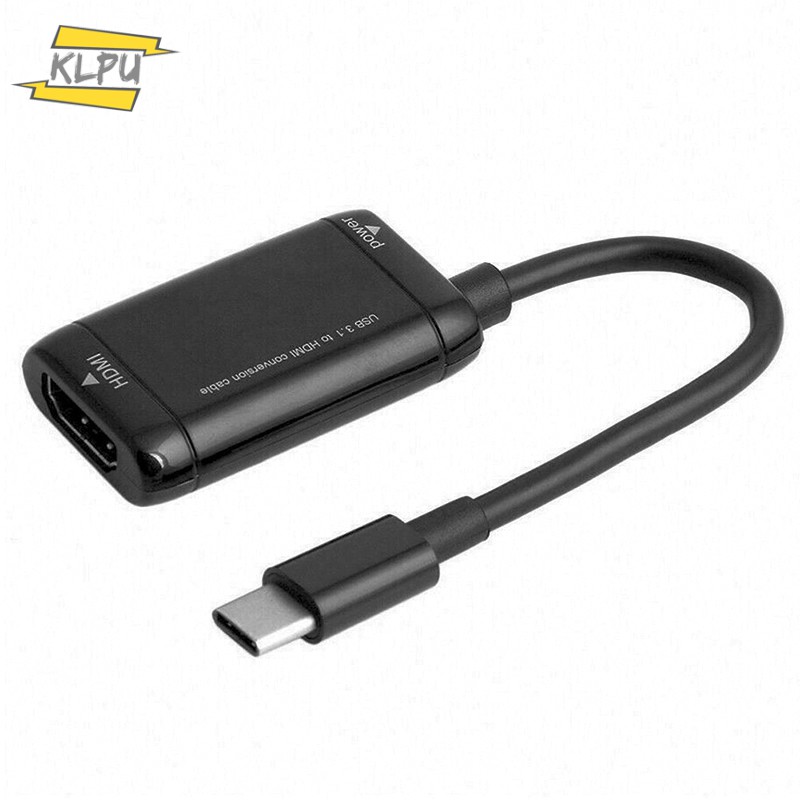 Cáp Chuyển Đổi Klpu Type-C Hdmi Usb3.1 Mhl Cho Điện Thoại Android / Máy Tính Bảng