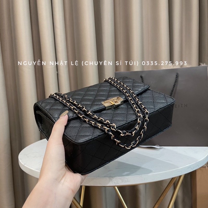 Túi nữ CNK trần trám da hạt hàng xuất