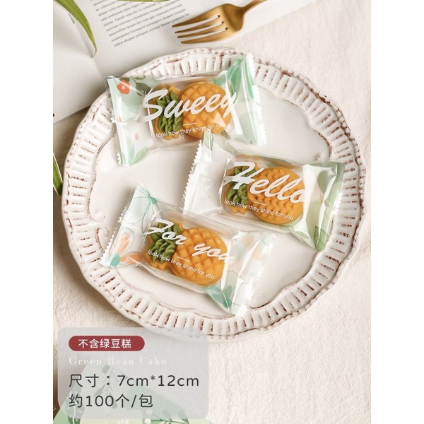 Túi đựng bánh dứa 7*12 cm