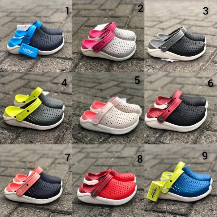 Crocs Giày Sandal Thời Trang Năng Động Cho Bé