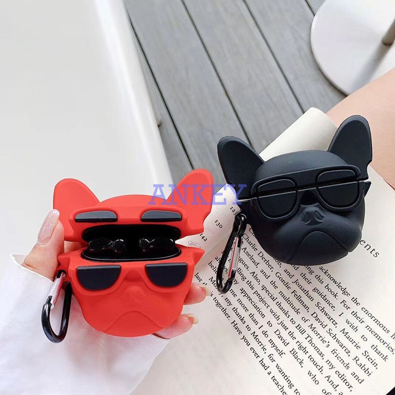 SoundPEATS Air 3 Vỏ Bảo Vệ Hộp Sạc Tai Nghe Bằng Silicon Dẻo Chống Sốc Chống Thấm Nước Kèm Móc Tiện Dụng