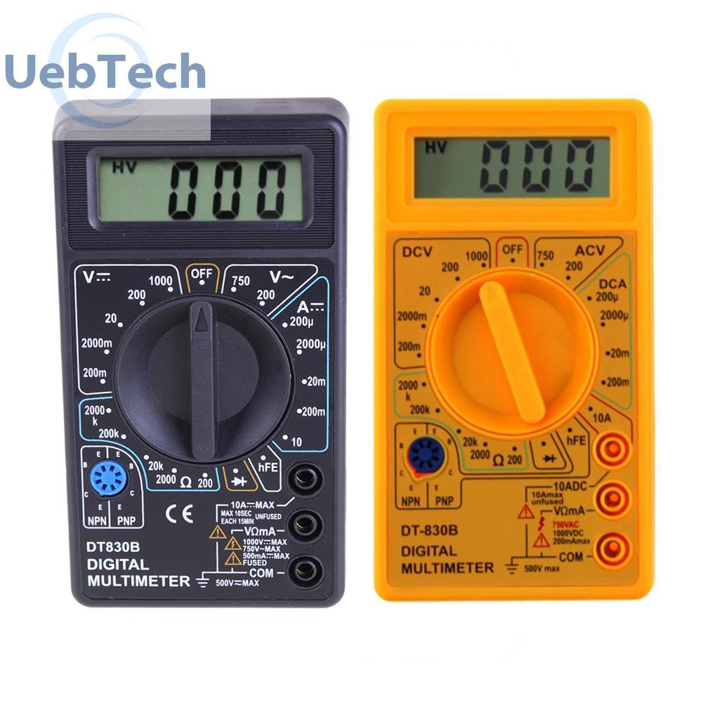 Máy Đo Điện Vạn Năng Dt-830B Màn Hình Lcd Ac/Dc 750/1000v