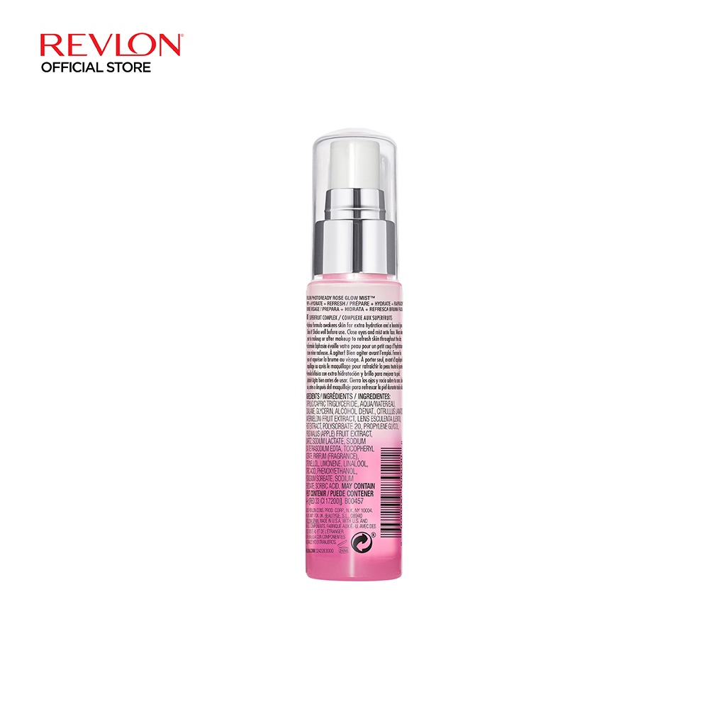 [Combo] Kem Nền Che Phủ Toàn Diện Lâu Phai Revlon Full Cover Foundationl và Xịt khoáng dưỡng da bắt sáng Rose Glow Mist