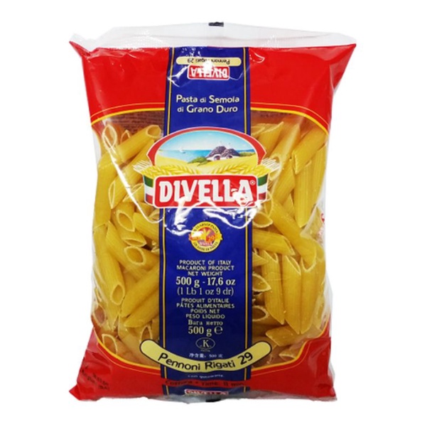 MÌ NUI ỐNG DIVELLA SỐ 29 - 500G