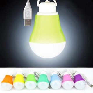 Bóng Đèn Led Bulb USB siêu sáng 5W ( Ánh sáng Trắng ) dùng cho dã ngoại,du lịch