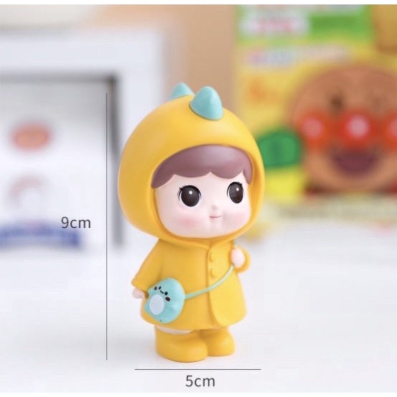 Combo 2 Em bé áo vàng trang trí bánh kem