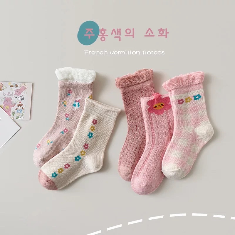 TẤT SET 5 ĐÔI SIÊU ĐẸP