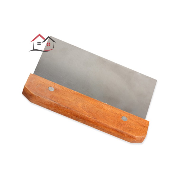 Dụng cụ cắt bánh xà phòng bằng thép không gỉ có tay cầm bằng gỗ