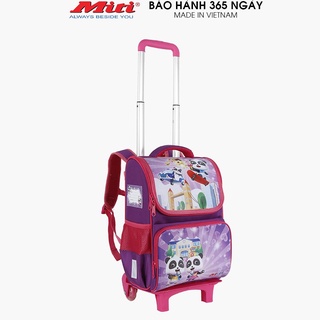 Balo Học Sinh Cần Kéo MITI BL12001 Giảm Sức Nặng Cho Bé Gái