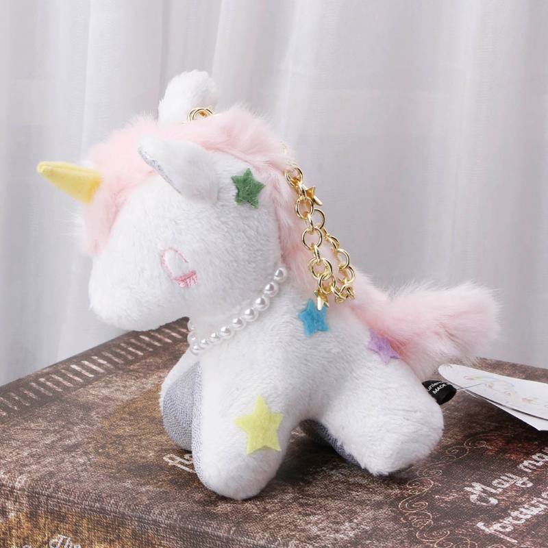 Móc Khóa Hình Kỳ Lân Nhồi Bông Đáng Yêu