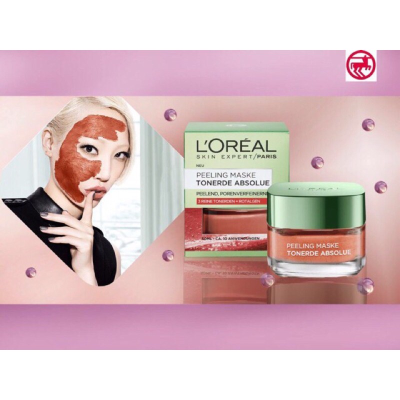 Mặt nạ Dưỡng Da Đất Sét MASQUE LISSANT- L'Oreal: 🇫🇷🇫🇷Pháp