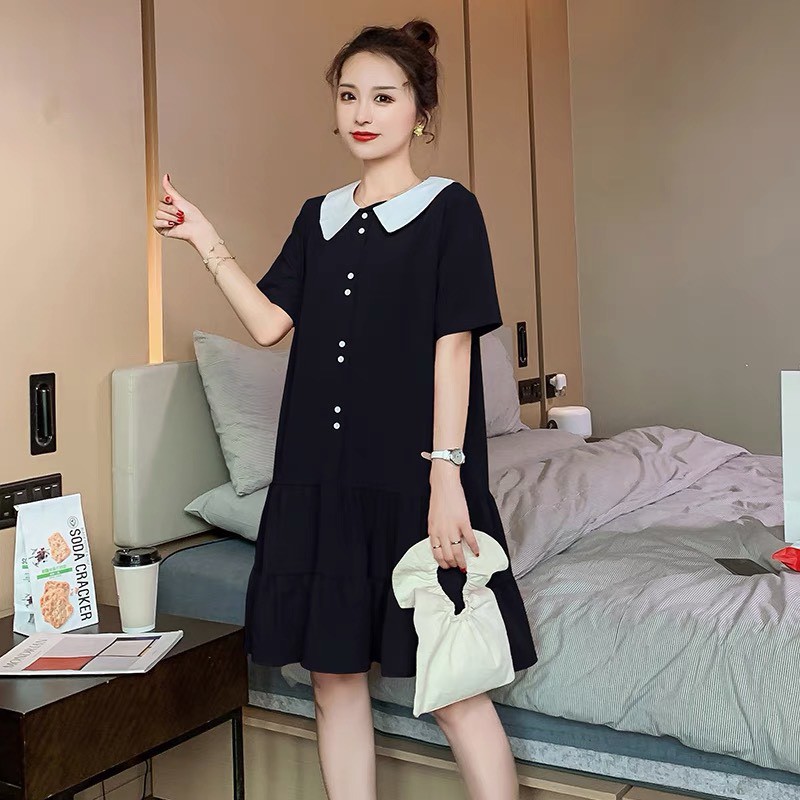 Váy Bầu Dự Tiệc SANMAY Đầm Bầu Công Sở Kiểu Dáng Suông Thun Thiết Kế Cao Cấp Mặc Nhà Mùa Hè Xinh Đẹp VD031 | BigBuy360 - bigbuy360.vn