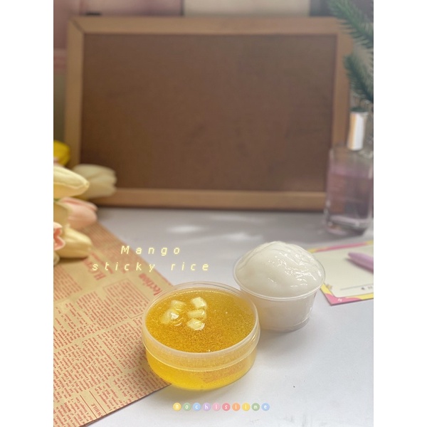 Slime-chất nhờn ma quái Mango sticky rice