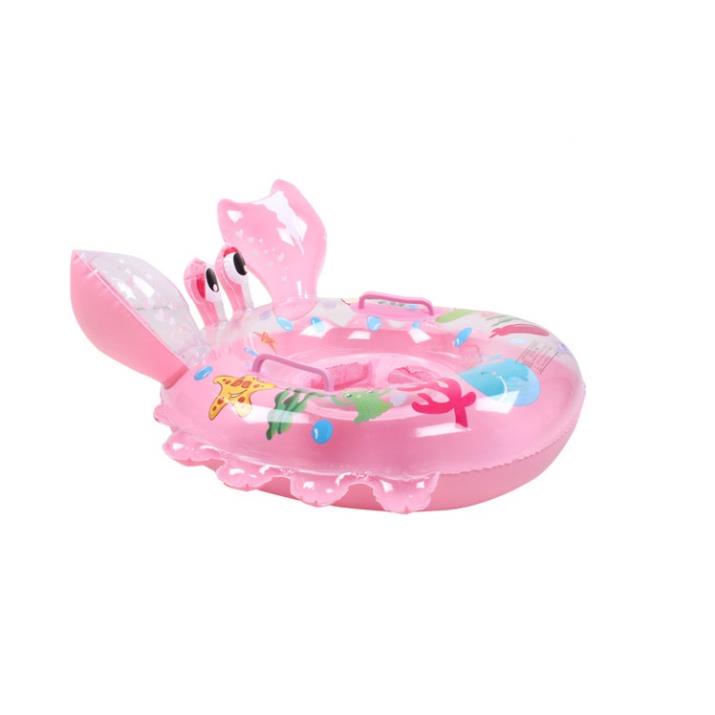 Phao Bơi Trẻ Em KOGANO Phao Bơi Cho Bé Xỏ Chân Chống Lật Họa Tiết Cua Hoạt Hình Đáng Yêu SS-001395