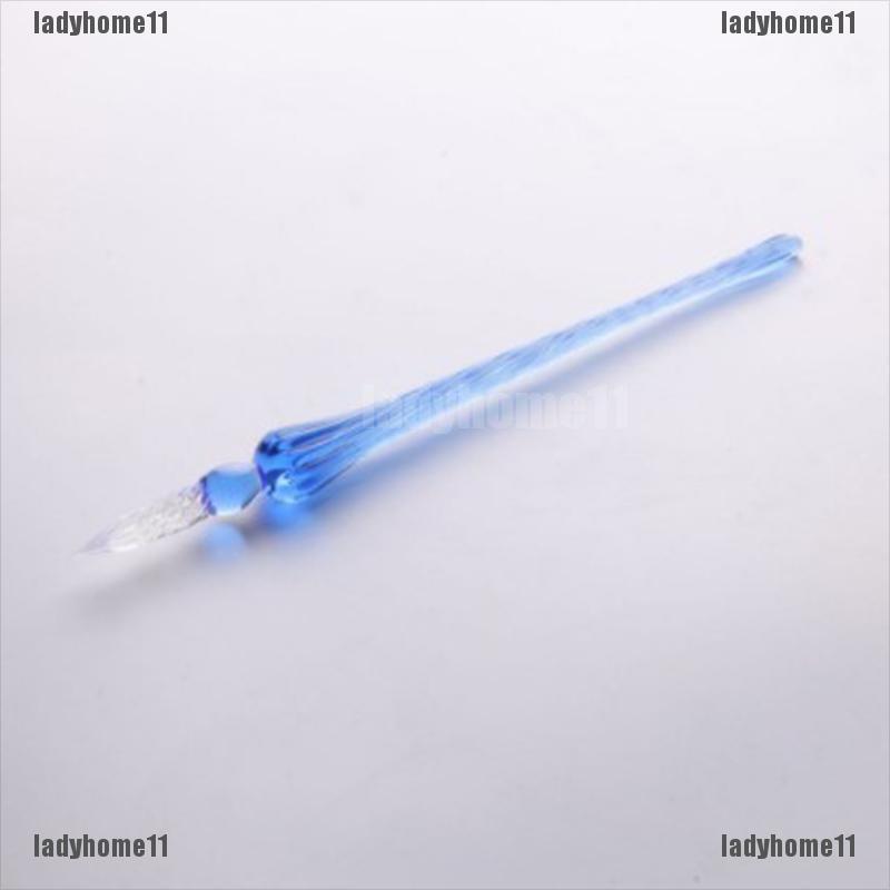 1 Bút Mực Nước Bằng Kính Thủ Công Vintage ladyhome11