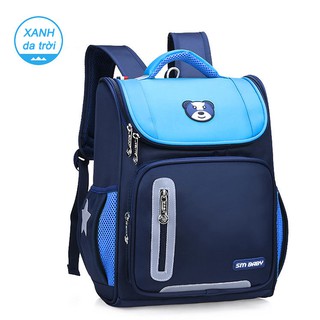 Balo, cặp sách đi học cho bé trai và bé gái từ 6 đến 14 tuổi siêu nhẹ, chống gù lưng, chống thấm nước