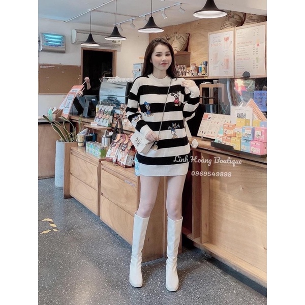 ÁO KẺ MICKEY SIÊU HOT