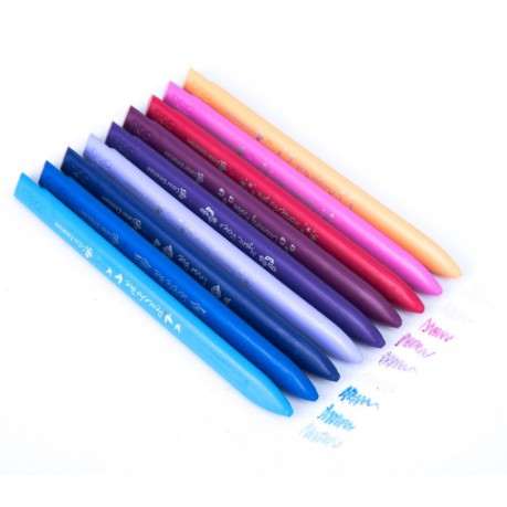 Màu Sáp Deli Color Emotion Plastic Crayon C200 00 (bộ 12m/18m/24m)