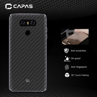 Miếng dán lưng sợi carbon phong cách cho LG G6 Dual H870DS