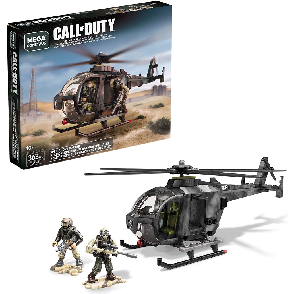 Mega Construx Call of Duty Special Ops Copter - Bộ xếp hình Mega Construx