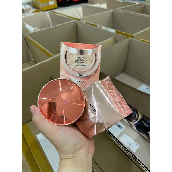 Phấn Nước Clio Kill Cover Founwear Cushion All New SPF 50+ PA++++ Chính Hãng