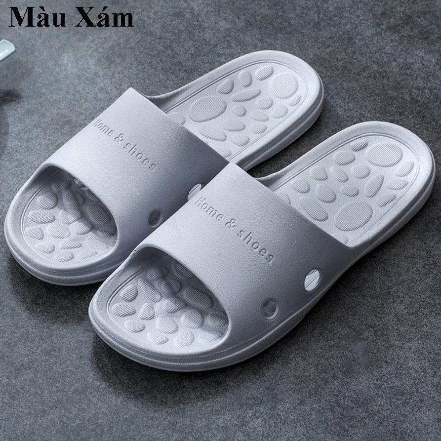 DÉP CAO SU HOME &amp; SHOE, ĐẶC CHẮC NGUYÊN KHỐI, ĐẾ BÁM SÀN CỰC TỐT