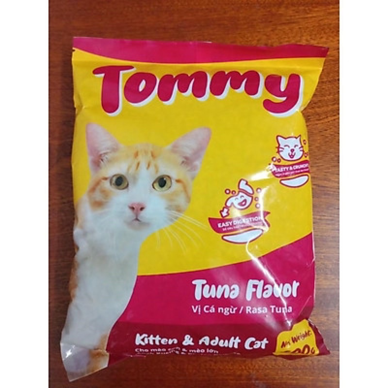 Thức ăn Cho Mèo Tommy - Mèo Con Và Mèo Lớn gói 500gr