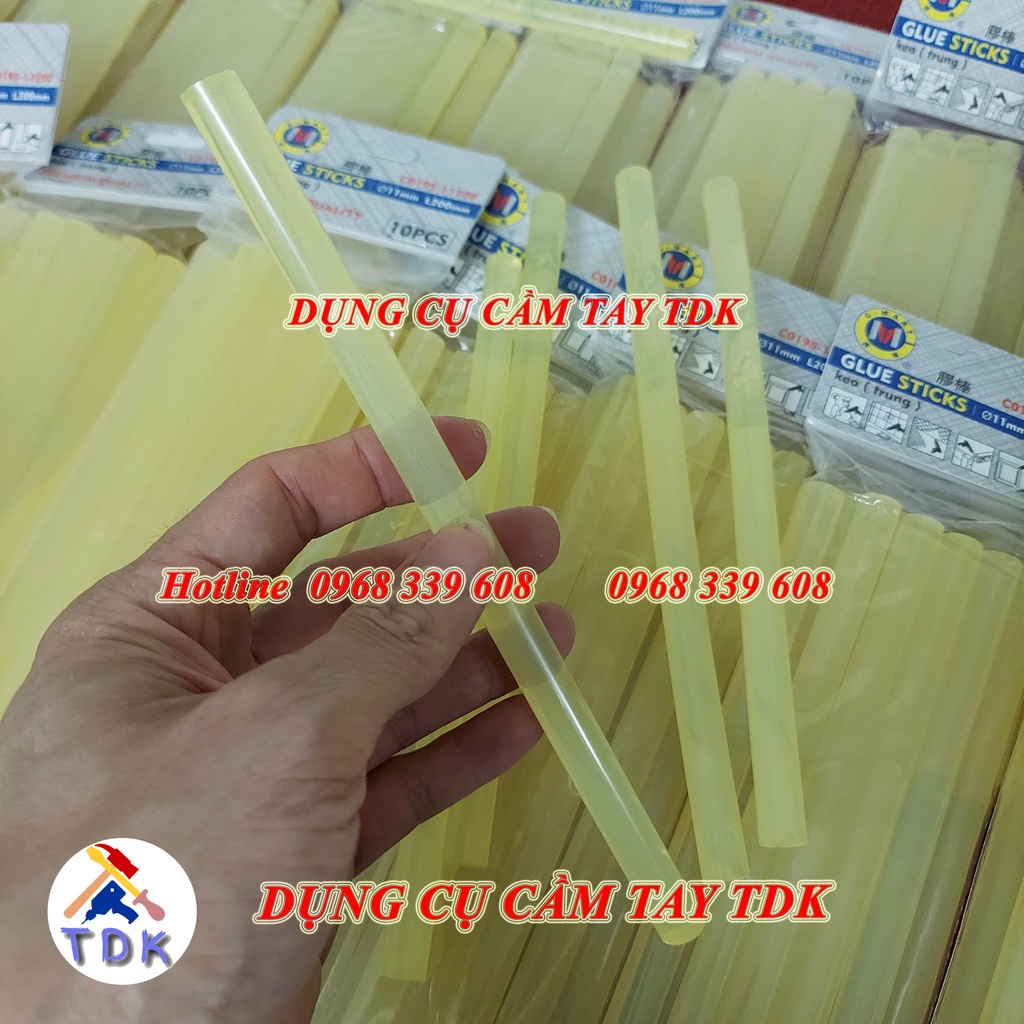 Keo nến cao cấp chính hãng CMART dành cho súng bắn keo 20w - 60w Size 7mm - 11mm