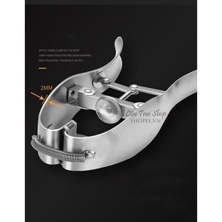 Dụng cụ đập trứng thủ công inox 304