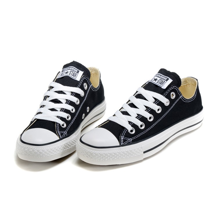 Giày Vải Canvas Phối Da Màu Đen Thời Trang Cho Nam Và Nữ 101 - All Star Chuck Taylor 2