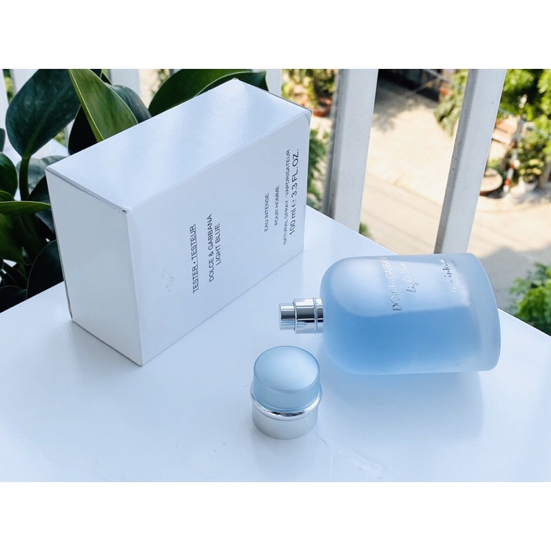 Nước hoa Nam TESTER DOLCE LIGHT BLUE EAU INTENSE POUR HOMME EDP 100ml