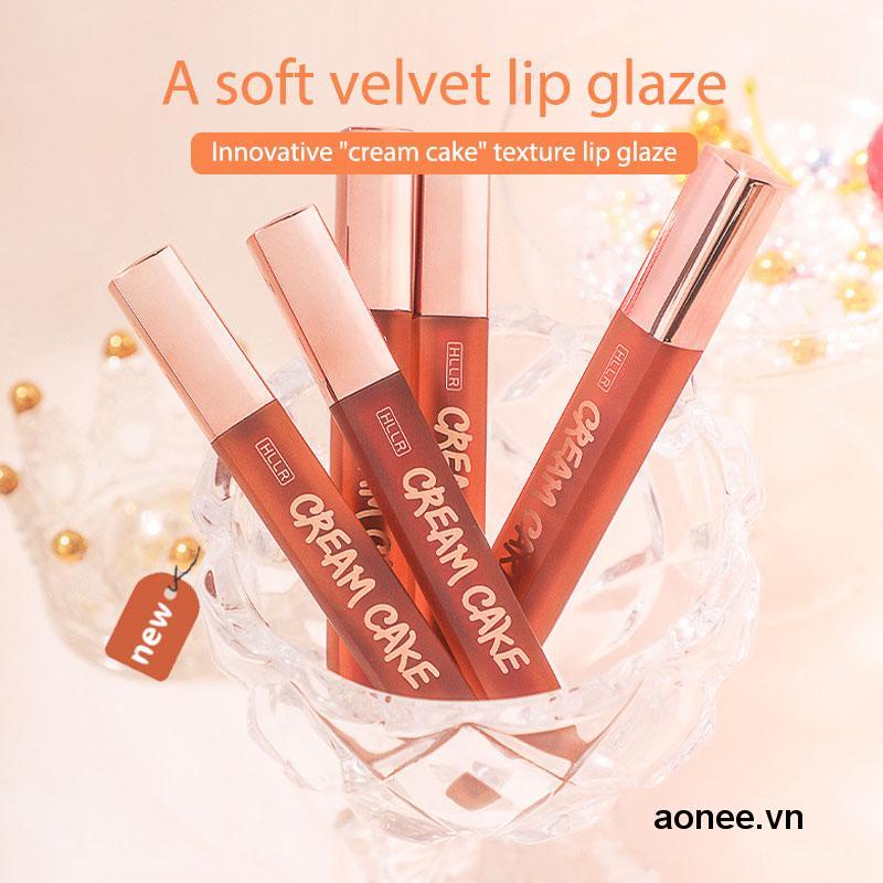 ✨✨Son môi màu nhung lì mềm mại chống thấm nước lâu trôi nội địa trung