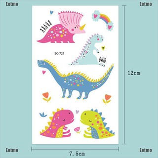 Set 2 Hình Xăm Dán Động Vật Dễ Thương