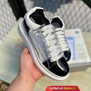 Giày 𝗠𝗰 𝗤𝘂𝗲𝗲𝗻 trong suốt [ Xả Kho 🚚 ] Giày Mcqueen trong suốt cao cấp, giày trong suốt, hot trend 2020