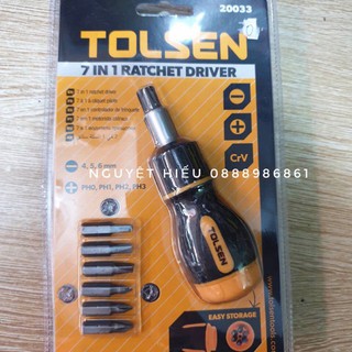 Tuốc nơ vít 7 trong 1 tolsen 20033