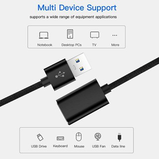 Cáp USB 3.0 nối dài 5.0 Gbps Dài 1m