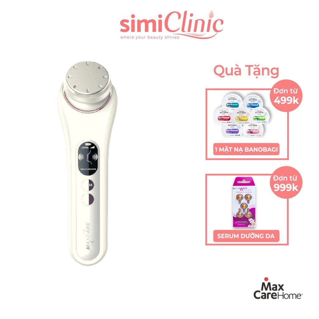 Máy điện di tinh chất nóng lạnh MAXCARE MAX888PRO massage đẩy ion nâng cơ mặt tẩy trang dưỡng trắng da mát xa matxa