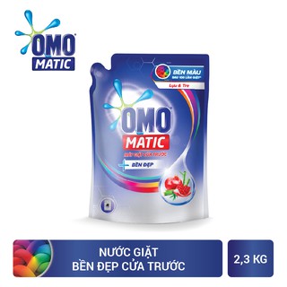 Nước giặt cửa trước omo 2.9kg giá bìa 190k