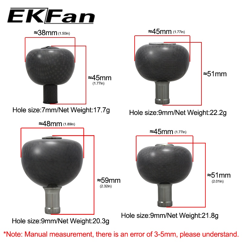 DAIWA SHIMANO Máy Câu Cá EKfan 38MM 45MM 48MM Chất Lượng Cao