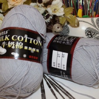Combo 4 cuộn len milk cotton loại 1