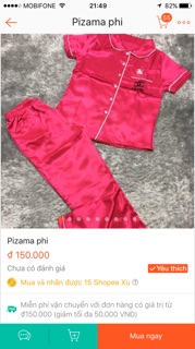 Pizama phi lụa cao cấp (bộ dài)