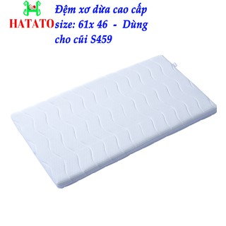 Đệm xơ dừa cho nôi em bé size 61x46 hatato