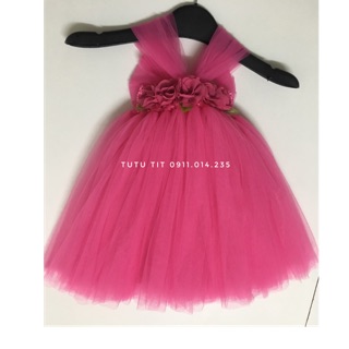 Váy Tutu hồng cho Bé