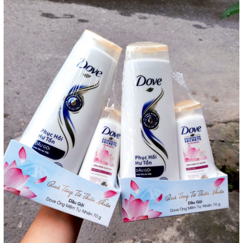 Dầu gội DOVE HOA SEN  640g
