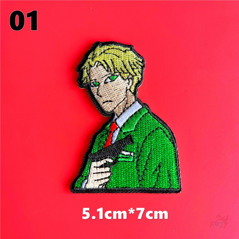 ☸ Spy×family - Miếng Dán Ủi Hình Anime ☸ 1 Cái Tự May Thêu Trên Sắt Trên Huy Hiệu Miếng Vá