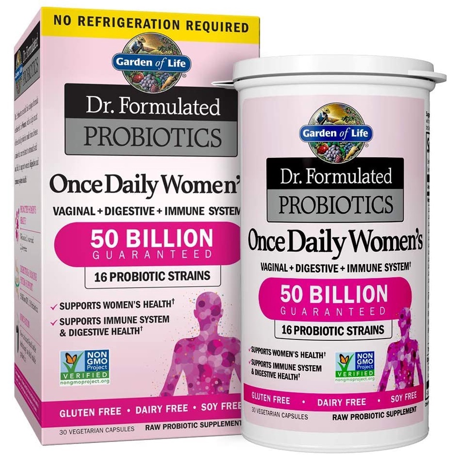 Lợi khuẩn Garden of Life Dr. Formulated Once Daily Women’s Probiotics 30 viên