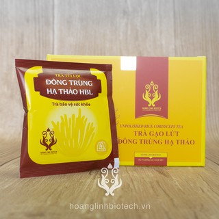 [Hoàng Linh Biotech] Trà Gạo Lứt Đông Trùng Hạ Thảo HLB (20 gói)
