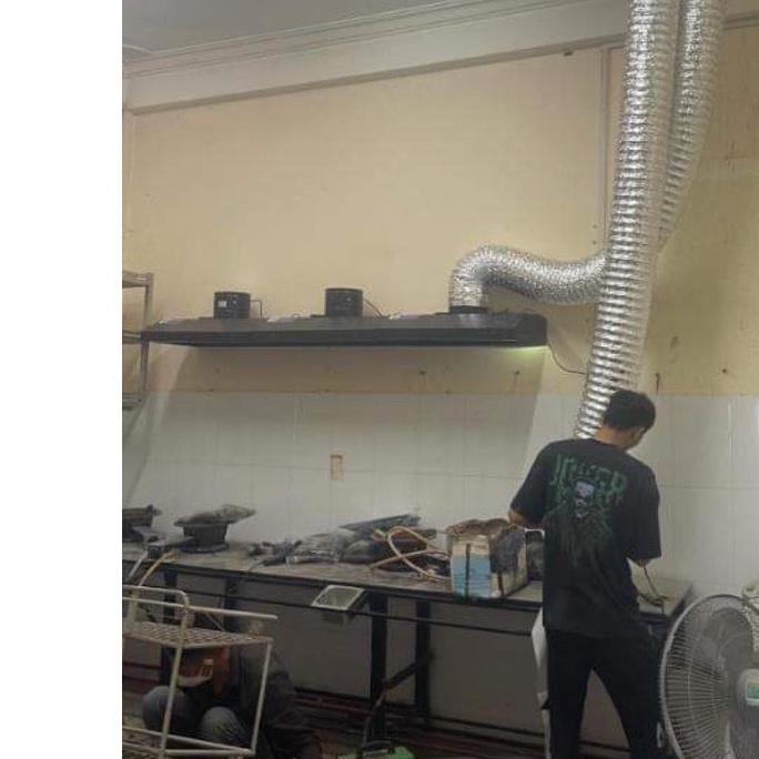 Máy hút mùi H2SK,hút khói bếp, quán ăn, nhà hàng,xưởng công nghiệp công suất hút cực mạnh