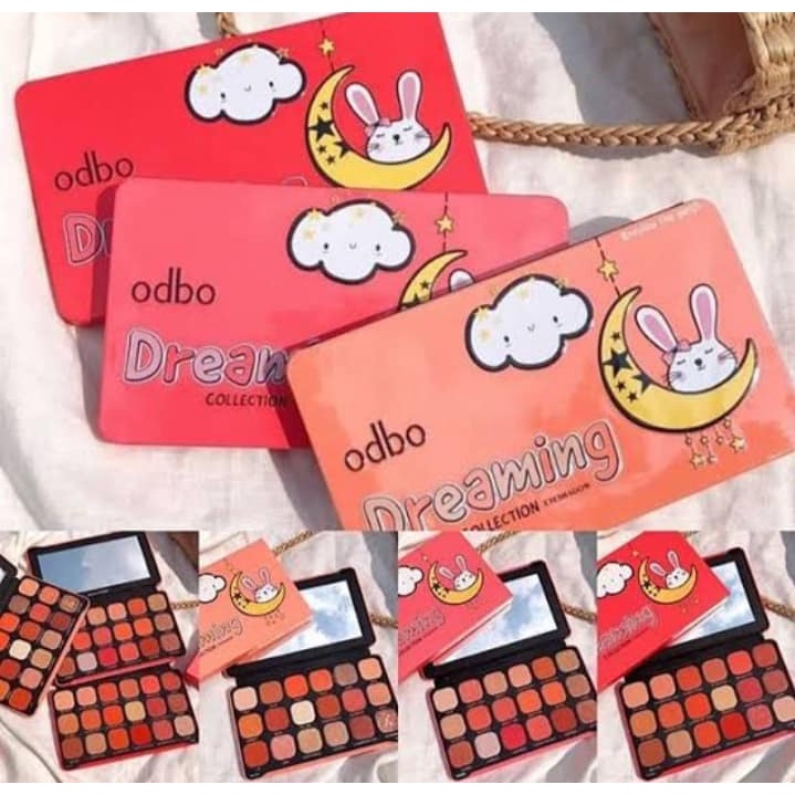Bảng Phấn Mắt Odbo Dreaming Có Đủ Màu OD224 ODBO DREAMING COLLECTION EYESHADOW
